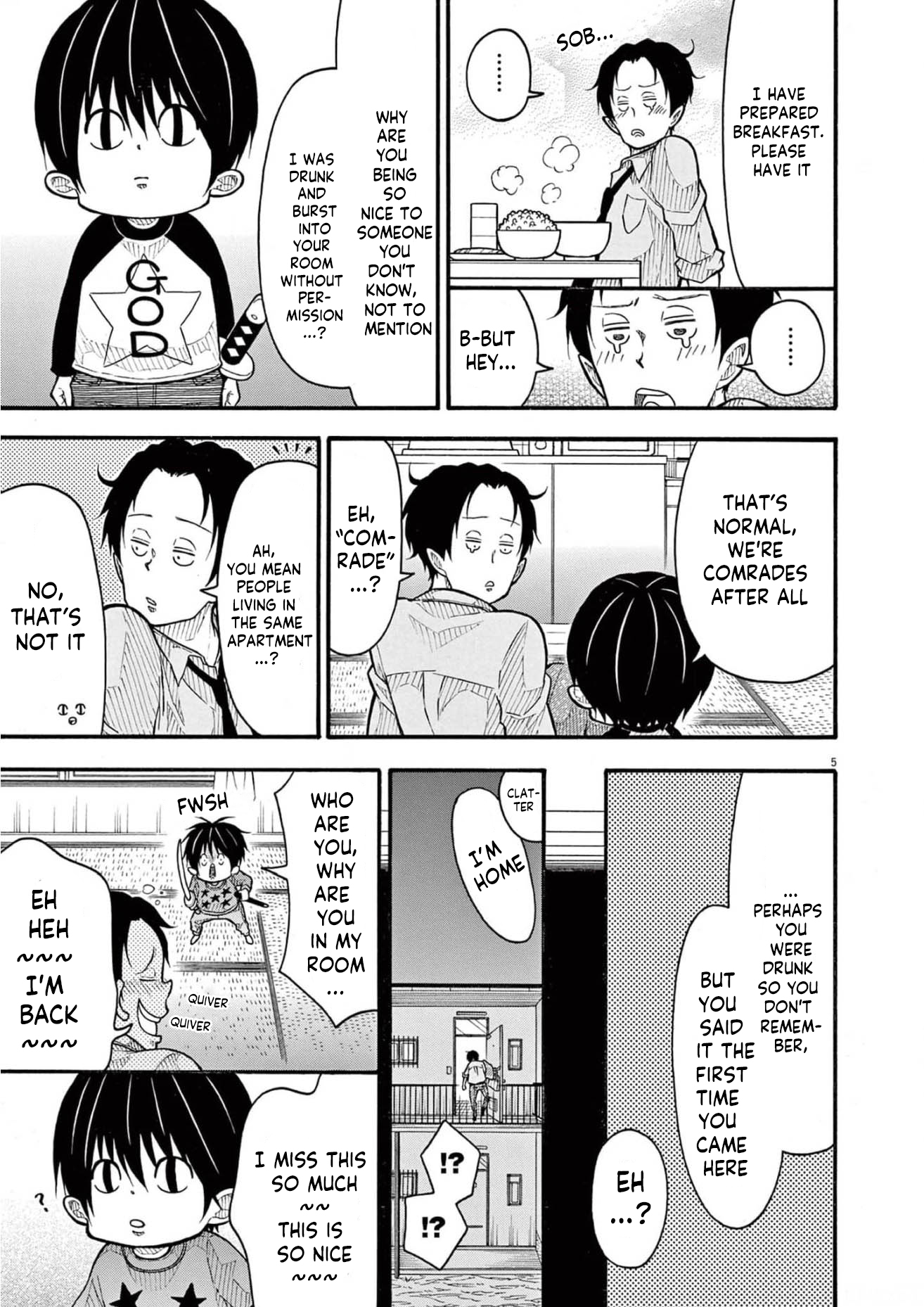 Kotaro Lives Alone, Chapter 133 image 015